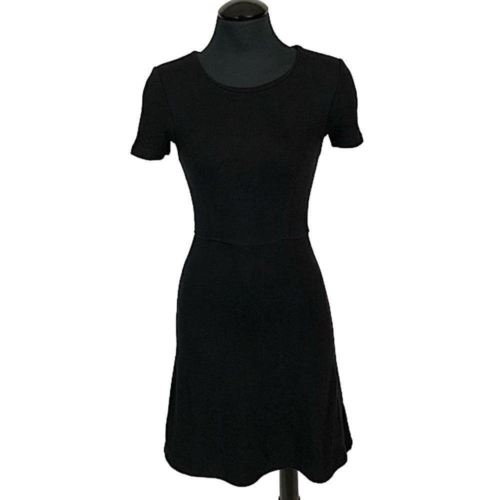 Madewell Black‎ Knit Midi Dress - Women’s XS